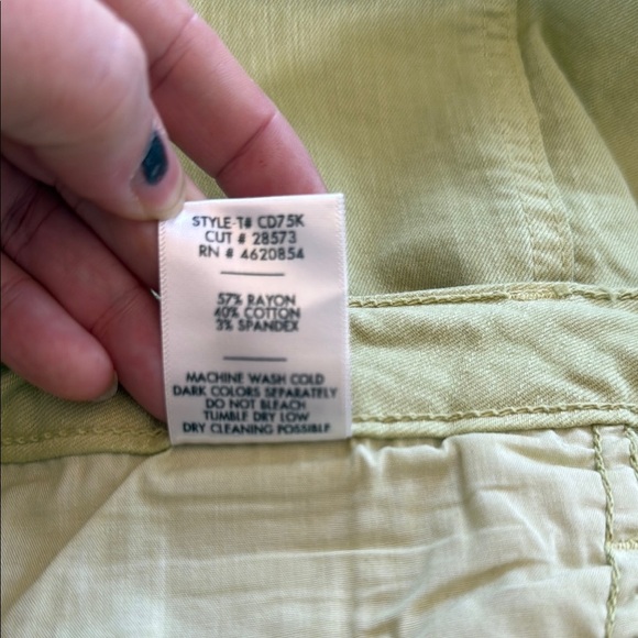 Just Black Denim Button Down A Line Skirt Size Large - Picture 6 of 12